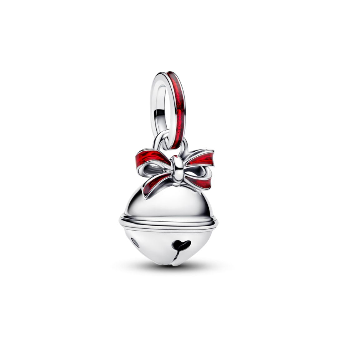 Pandora Moments Holiday Bell Charm, Silver, 794246C01