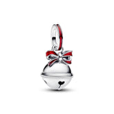 Pandora Moments Holiday Bell hela, hopea, 794246C01