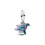 Pandora Moments Hummingbird Double hela, hopea, 793746C01