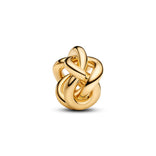 Pandora Moments Infinity Knot hela, keltakullattu, 763755C00