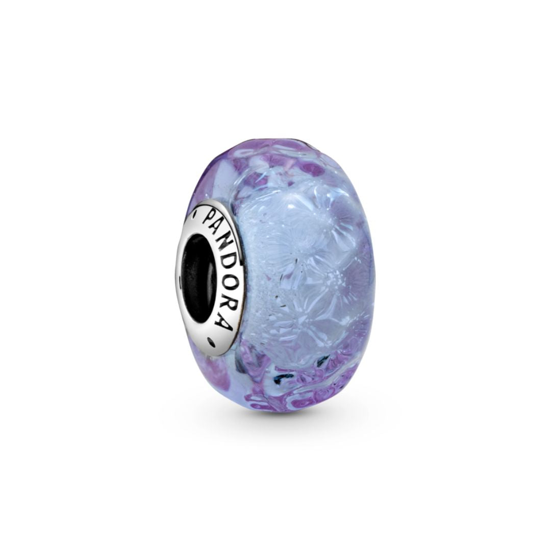 Pandora Moments Lavender Murano Glass hela hopea 798875C00