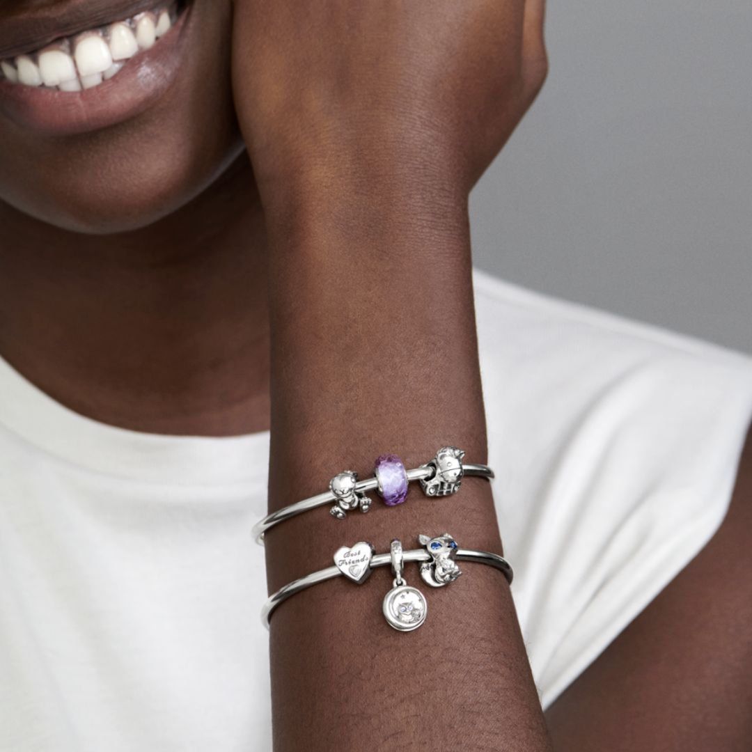 Pandora Moments Lavender Murano Glass hela hopea 798875C00