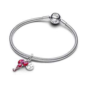 Pandora Moments Lobster Dangle hela, hopea, 793676C01