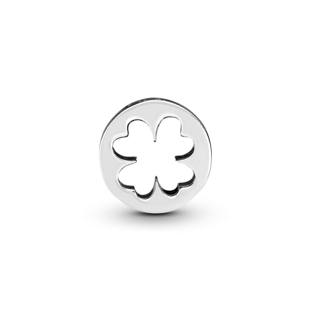 Pandora Moments Luck & Courage Four-Leaf Clover hela, hopea, 797868
