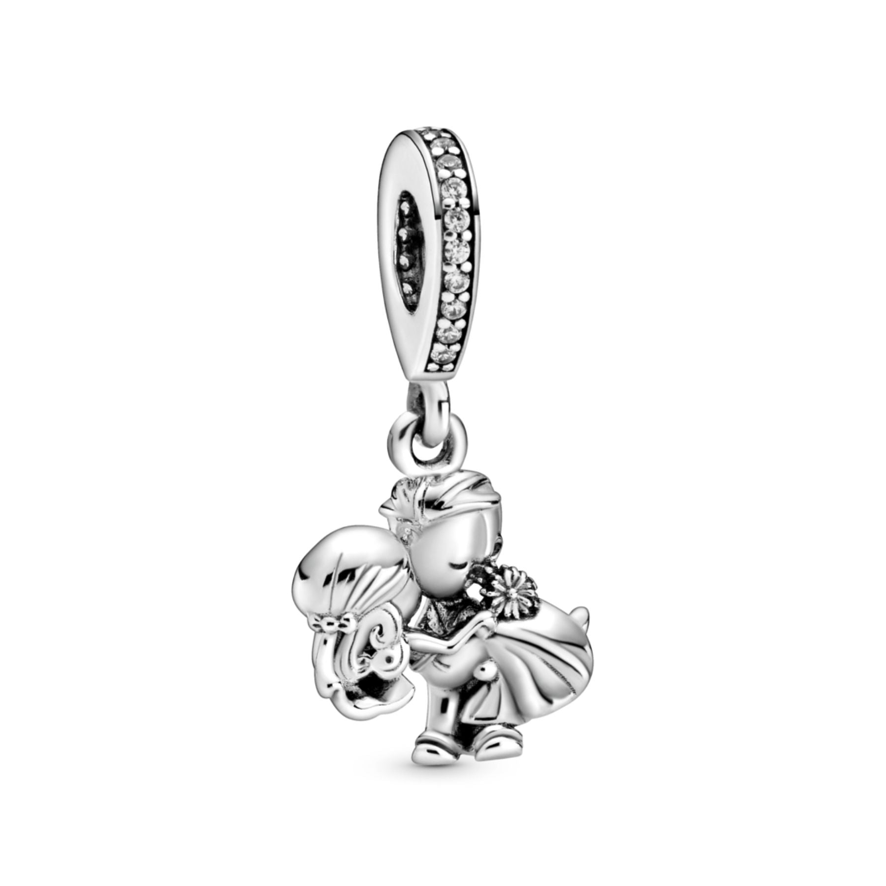 Pandora Moments Married Couple Charm, Silver, 798896C01