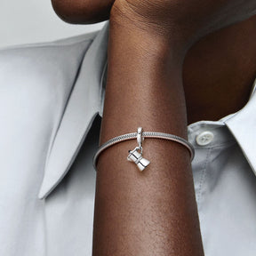 Pandora Moments Moka Pot Dangle hela, hopea, 792679C01