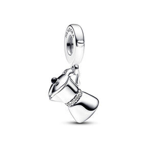 Pandora Moments Moka Pot Dangle hela, hopea, 792679C01