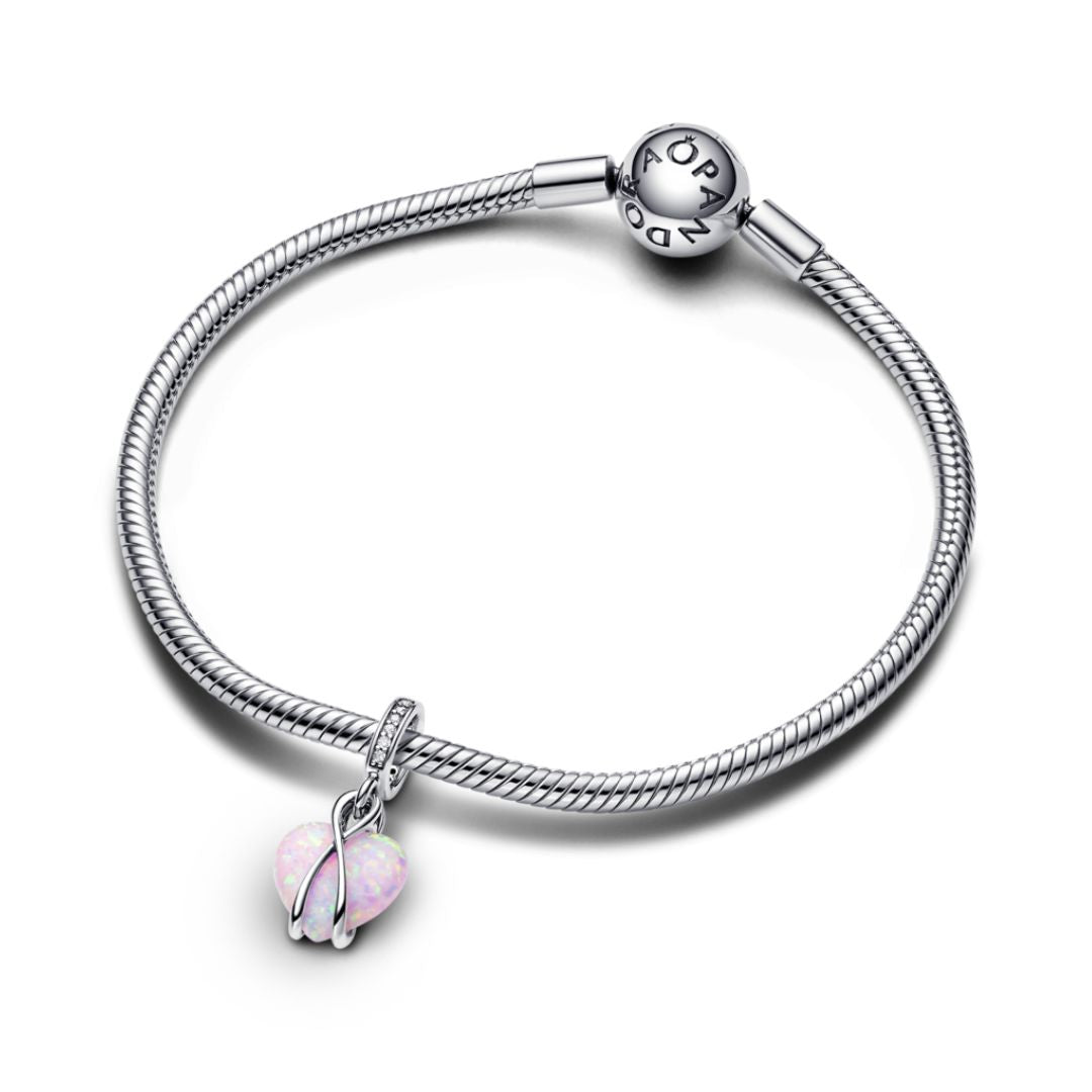 Pandora Moments Mom Opalescent Heart hela, hopea, 793202C01
