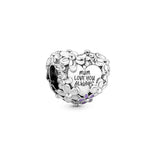 Pandora Moments Mum Daisy Heart hela, hopea, 791155C01