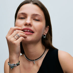 Pandora Moments Opalescent Green Palm Tree hela, hopea, 793352C01