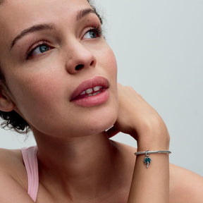 Pandora Moments Opalescent Green Palm Tree hela, hopea, 793352C01