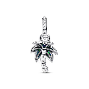 Pandora Moments Opalescent Green Palm Tree hela, hopea, 793352C01