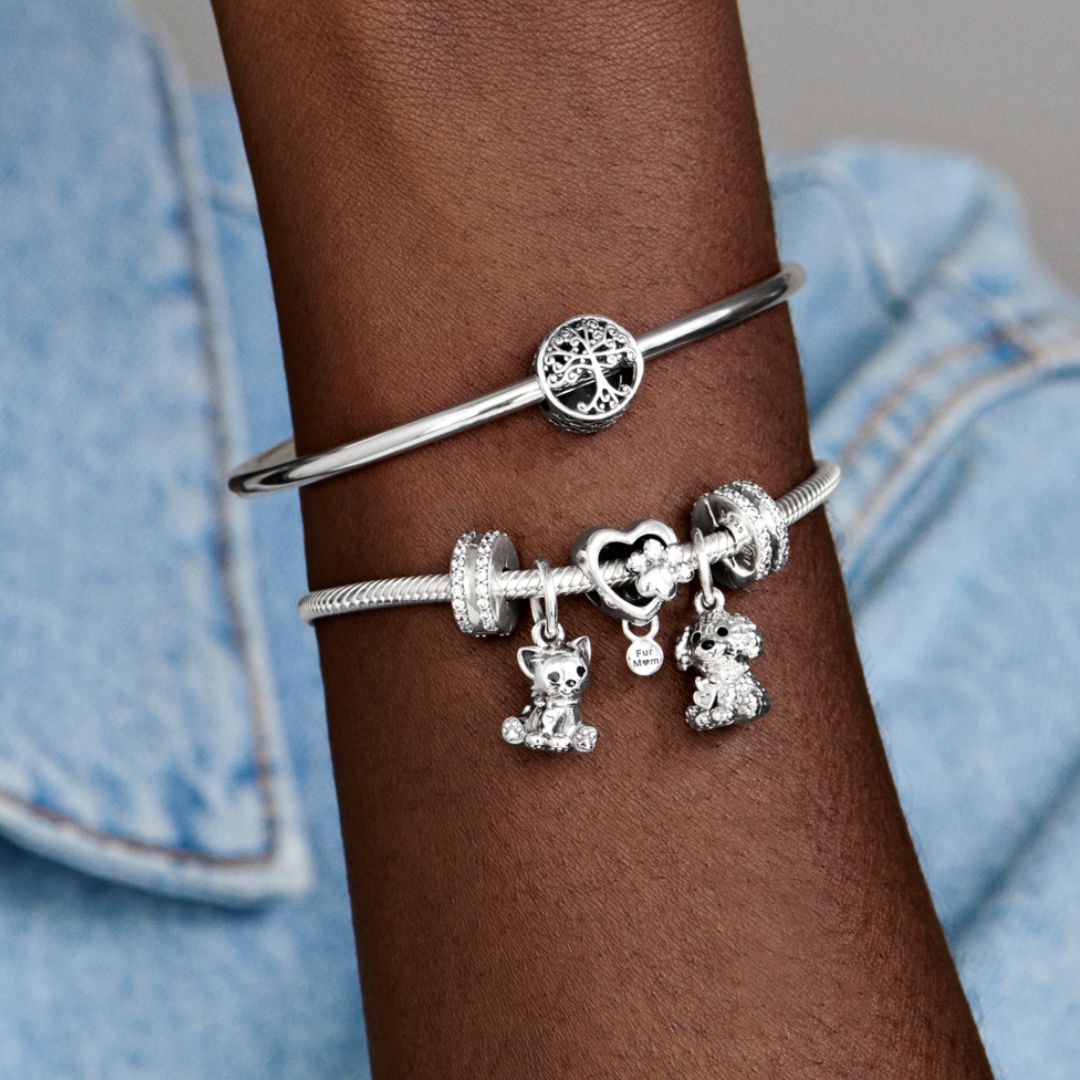 Pandora Moments Openwork Family Roots hela, hopea, 797590