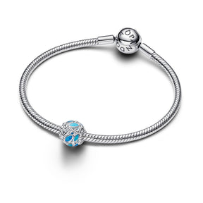 Pandora Moments Openwork Swimming Fish hela, hopeaa, 794699C01