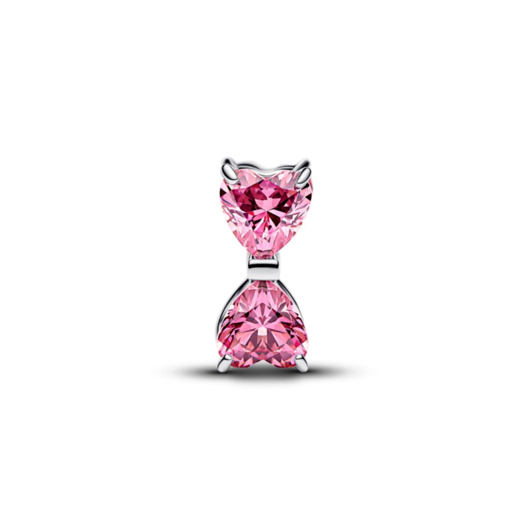 Pandora Moments Pink Bow hela, hopea, 794253C01