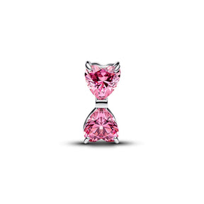 Pandora Moments Pink Bow hela, hopea, 794253C01