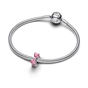 Pandora Moments Pink Bow hela, hopea, 794253C01