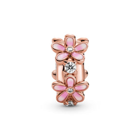 Pandora Moments Pink Daisy Spacer lukkopala, ruusukullattu, 788809C01