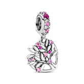Pandora Moments Pink Heart Family Tree hela, hopea, 799153C01