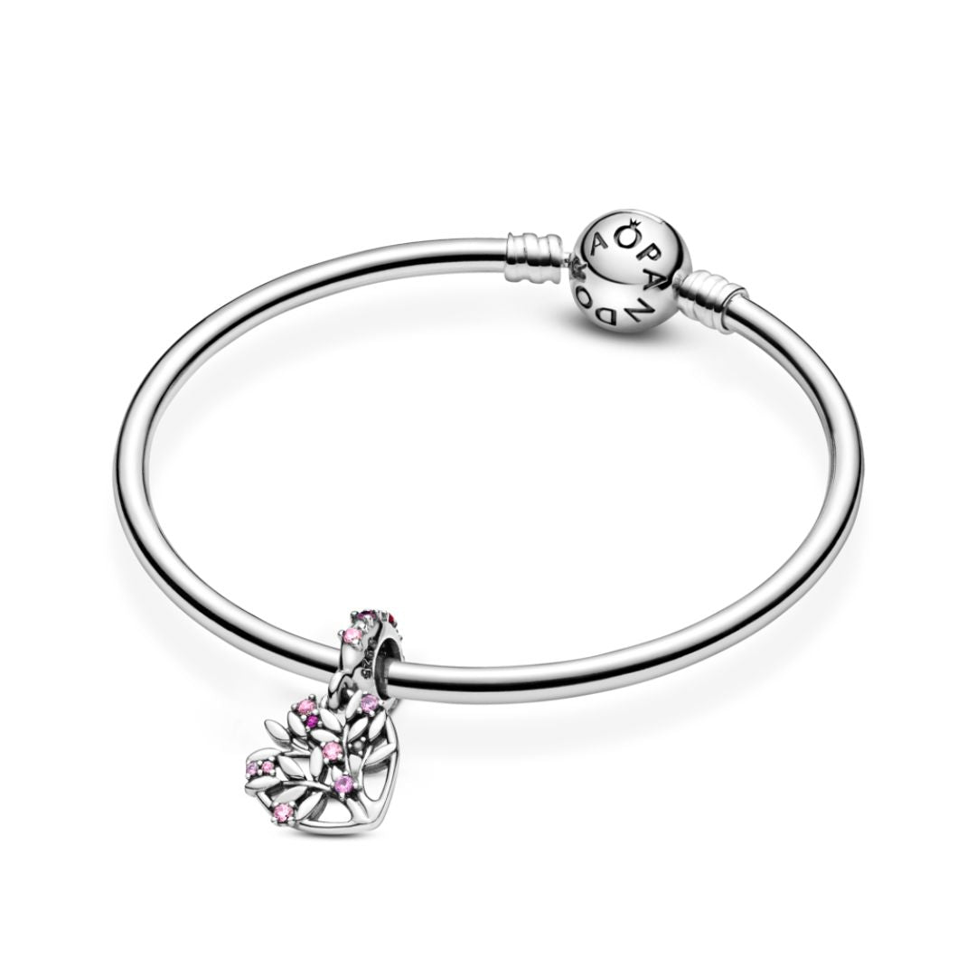 Pandora Moments Pink Heart Family Tree hela, hopea, 799153C01