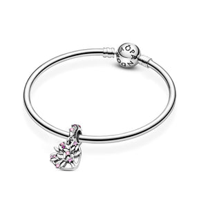 Pandora Moments Pink Heart Family Tree hela, hopea, 799153C01