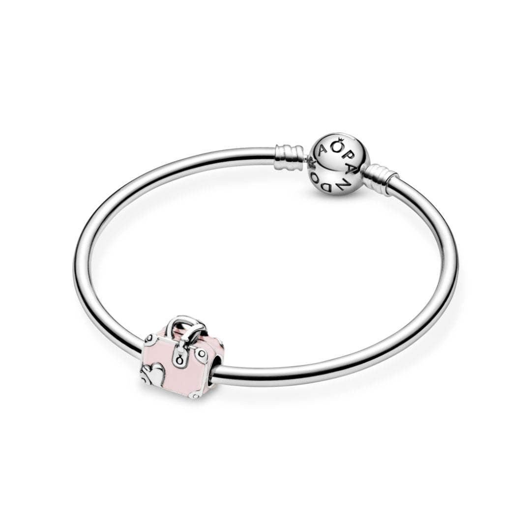 Pandora Moments Pink Travel Bag hela, hopea, 798063EN124