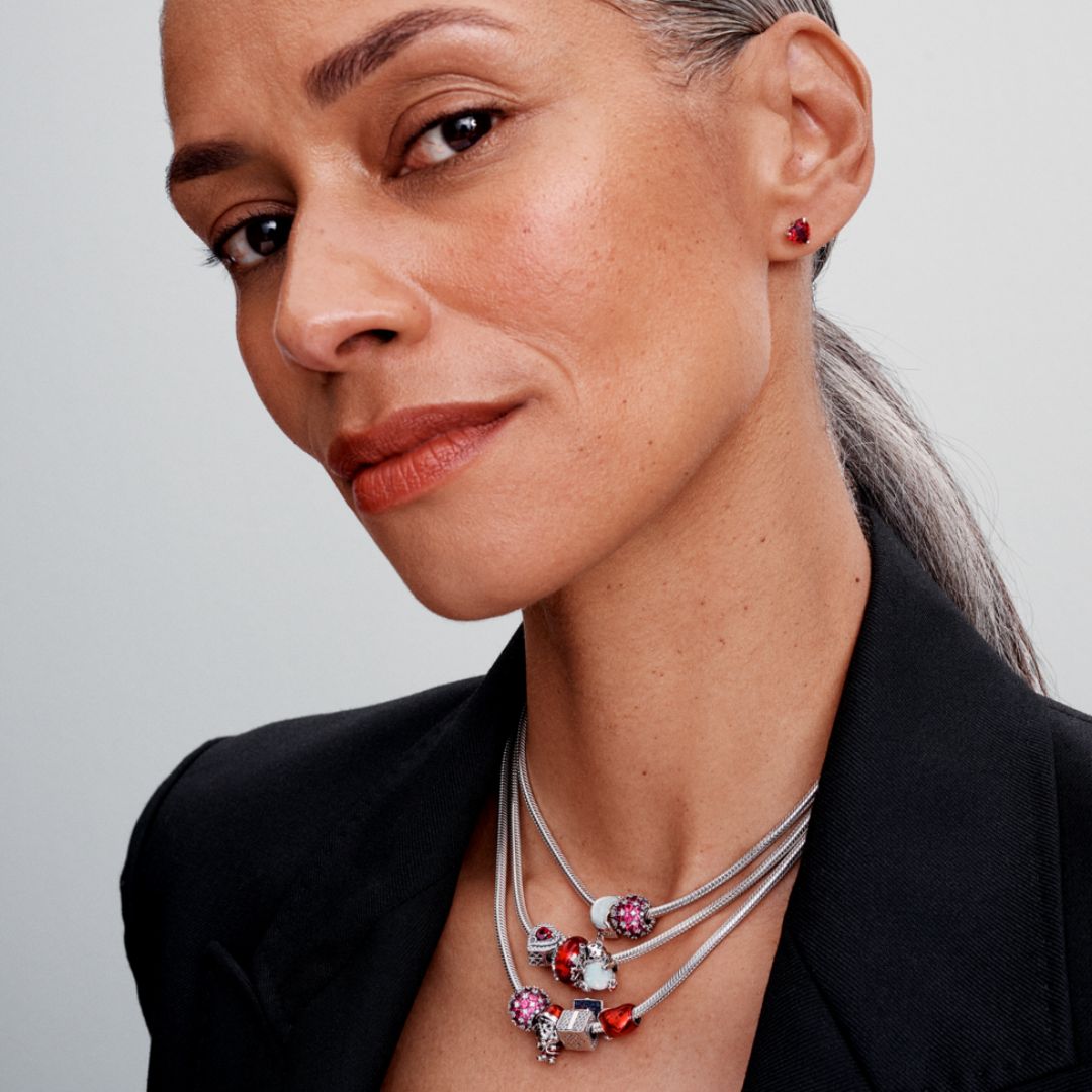 Pandora Moments Playful Santa hela, hopea, 793593C01