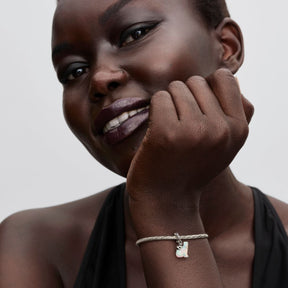 Pandora Moments Polar Bear Mother & Cub hela, hopea, 794243C01