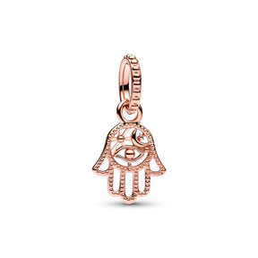 Pandora Moments Protective Hamsa Hand hela, ruusukullattu, 789144C00