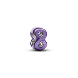 Pandora Moments Purple Infinity Mini hela, hopeaa, 794909C01