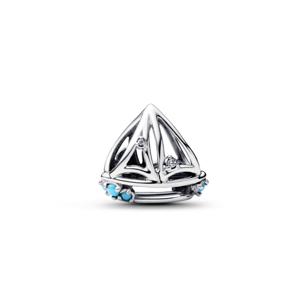 Pandora Moments Sailboat hela, hopea, 793905C01