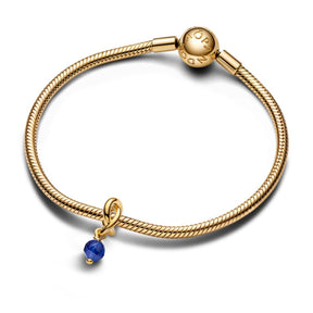 Pandora Moments September Blue Eternity Circle hela, keltakullattu, 763462C09