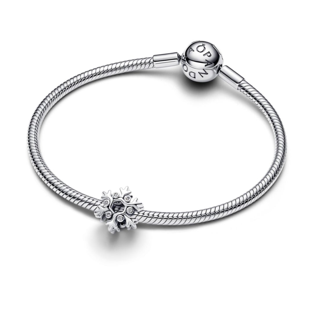 Pandora Moments Snowflake hela, hopea, 794249C01