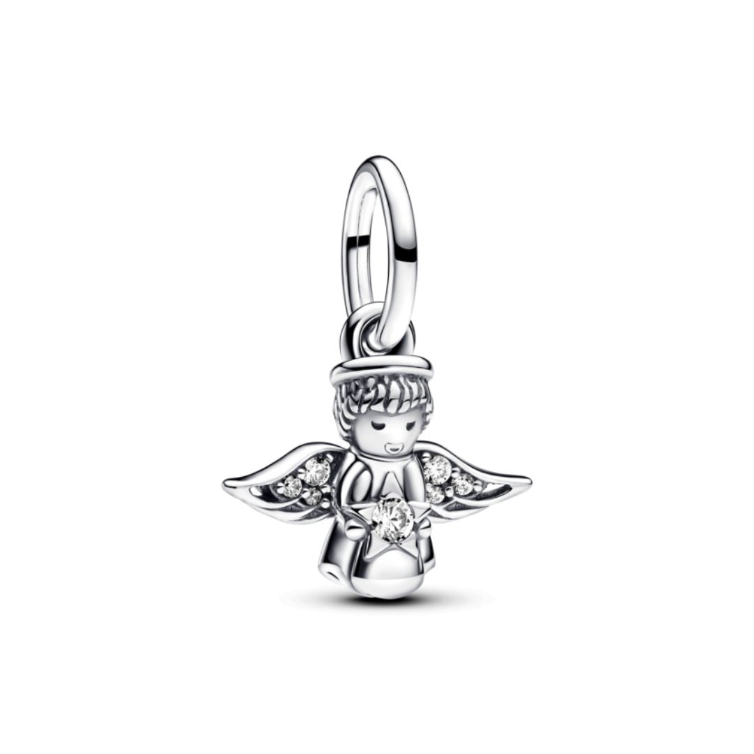 Pandora Moments Sparkling Angel hela, hopea, 793598C01