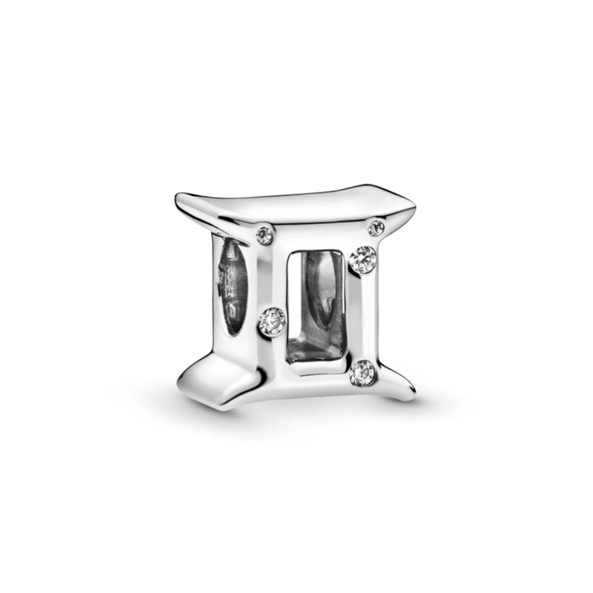 Pandora Moments Sparkling Gemini Zodiac hela, hopea, 798428C01