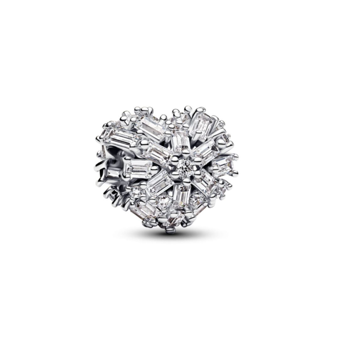 Pandora Moments Sparkling Heart hela, hopea, 794240C01