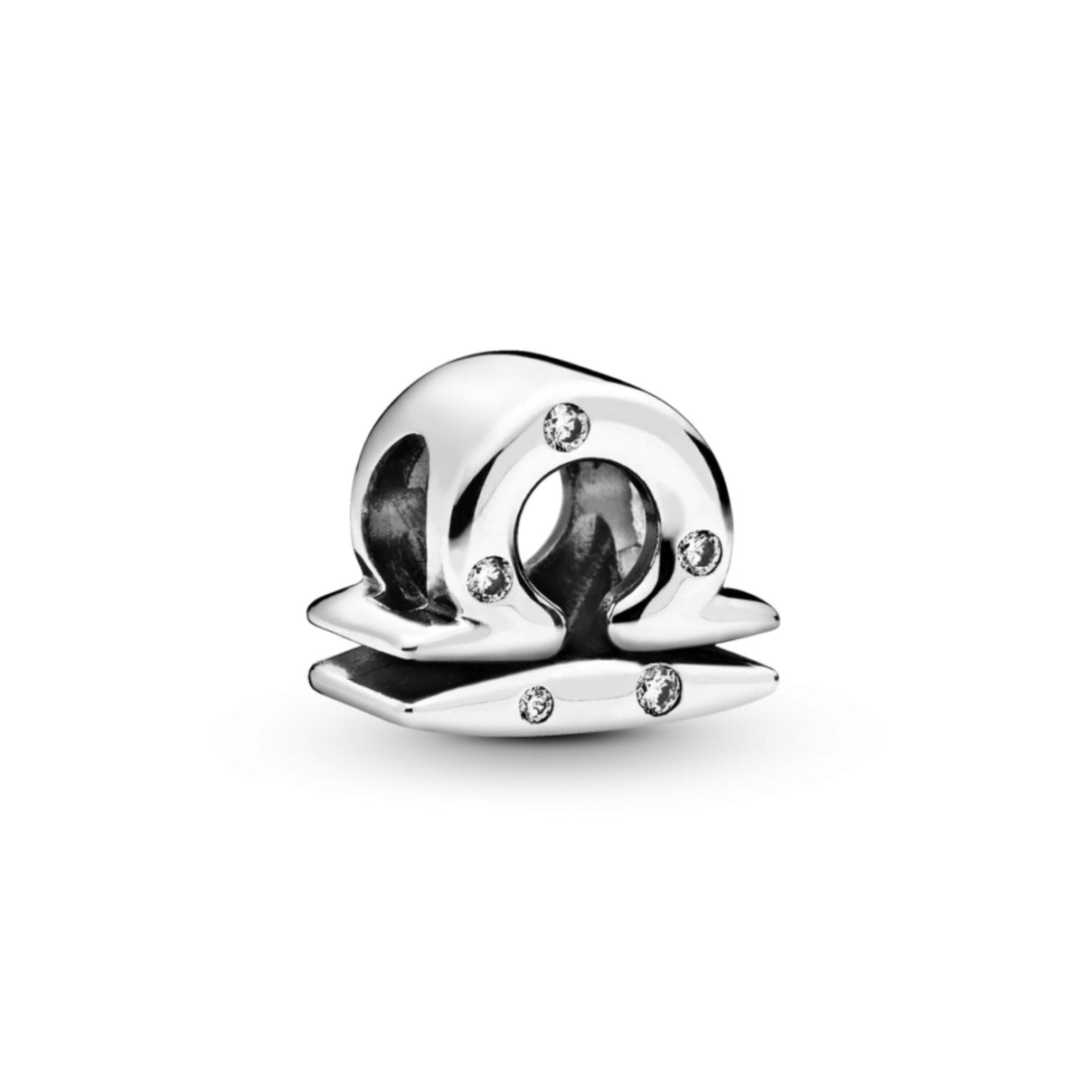 Pandora Moments Sparkling Libra Zodiac hela, hopea, 798424C01