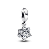 Pandora Moments Sparkling Pet Paw Print Dangle hela, hopea, 792247C01
