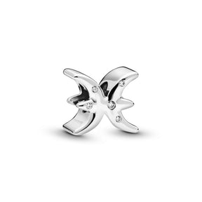 Pandora Moments Sparkling Pisces Zodiac hela, hopea, 798426C01