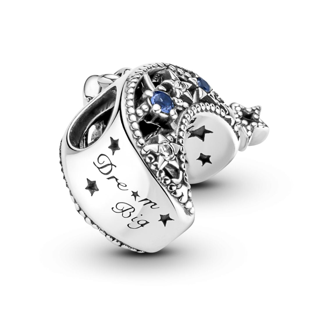 Pandora Moments Star & Crescent Moon hela, hopea, 799643C01