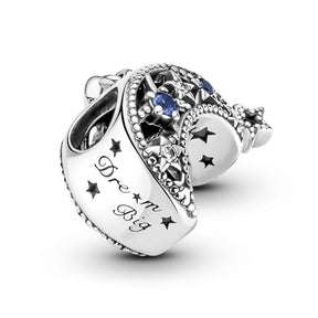 Pandora Moments Star & Crescent Moon hela, hopea, 799643C01