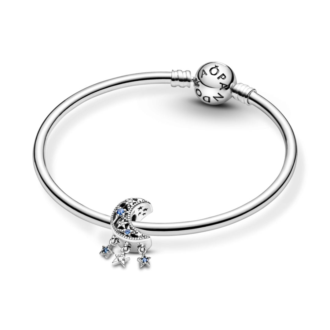 Pandora Moments Star & Crescent Moon hela, hopea, 799643C01
