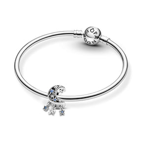 Pandora Moments Star & Crescent Moon hela, hopea, 799643C01