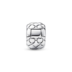 Pandora Moments Studded lukkopala, hopea, 792746C00