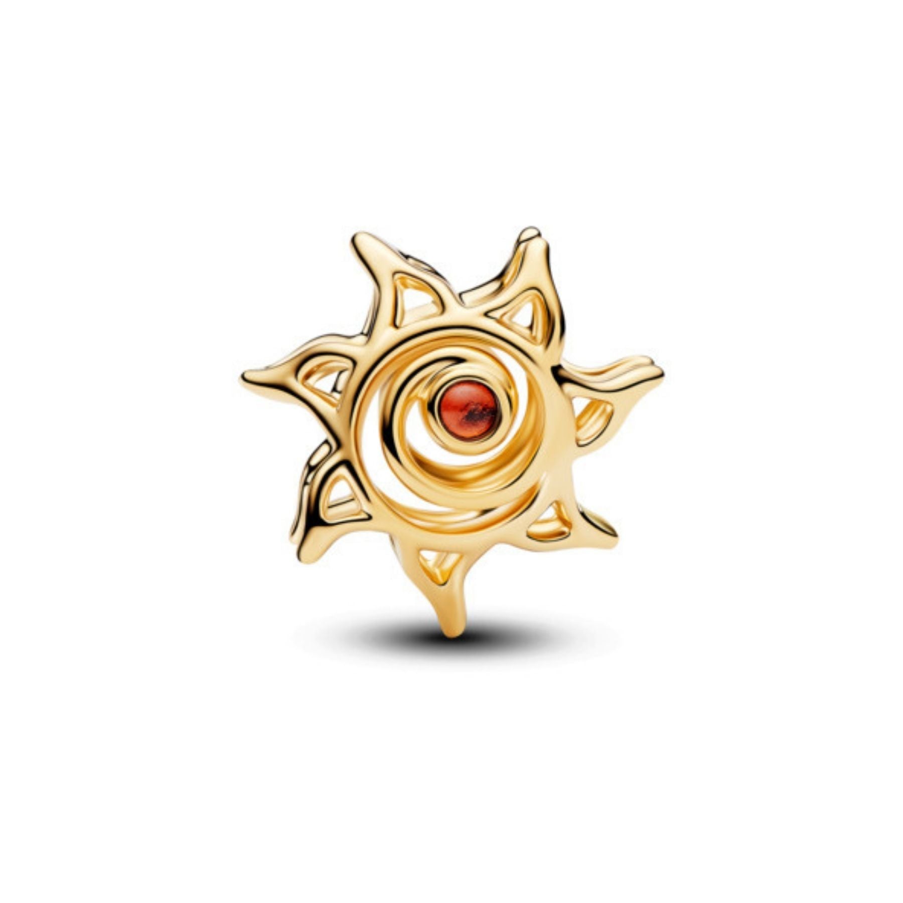 Pandora Moments Sun Openwork hela, keltakullattu, 764625C01