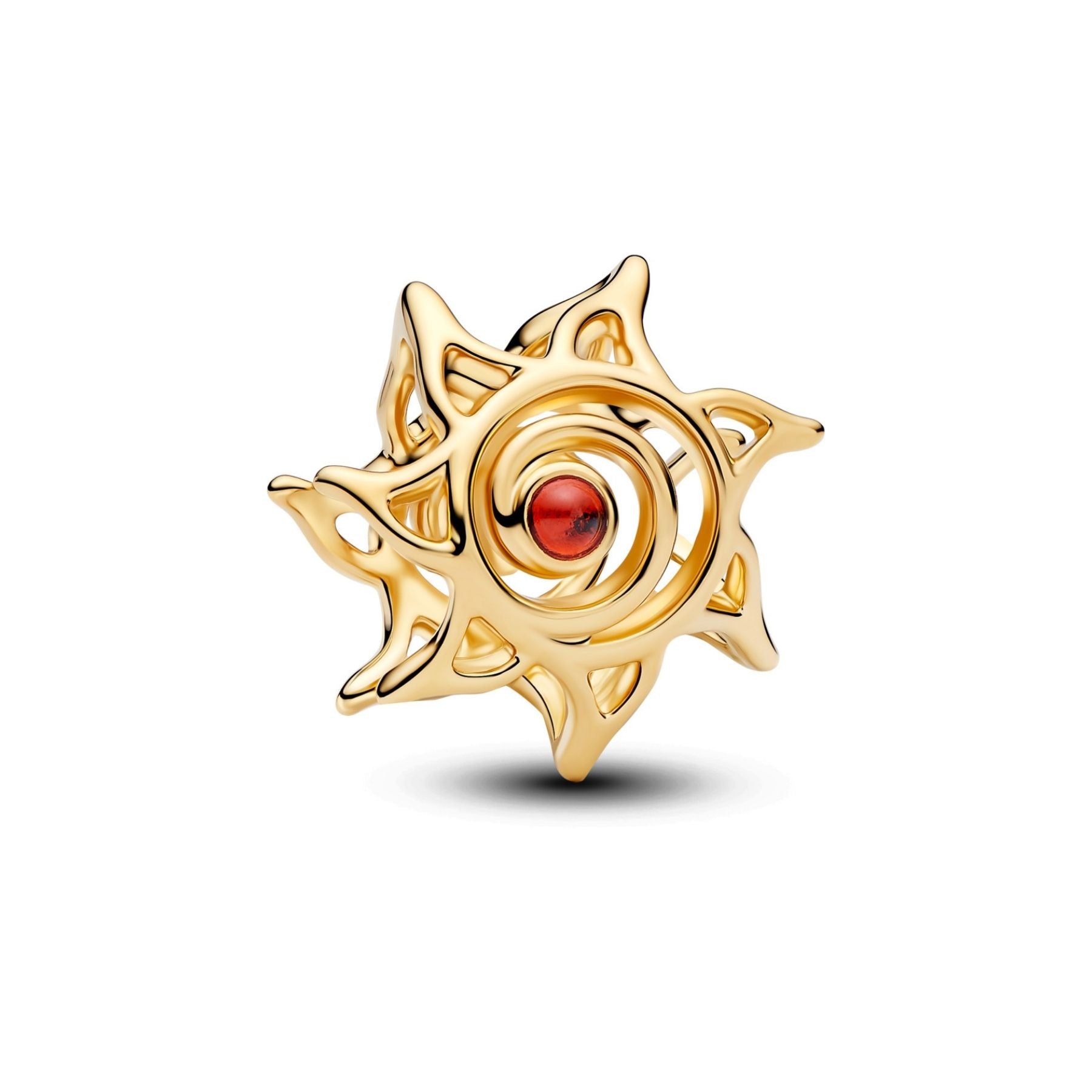 Pandora Moments Sun Openwork hela, keltakullattu, 764625C01