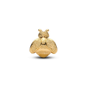 Pandora Moments Textured Bee Mini hela, keltakullattu, 764524C00