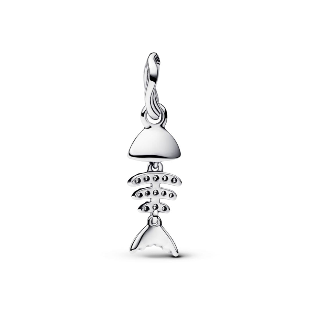 Pandora Moments Turquoise-coloured Fishbone hela, hopea, 793894C01