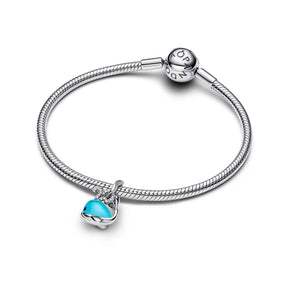 Pandora Moments Turquoise-coloured Whale hela, hopea, 793822C01