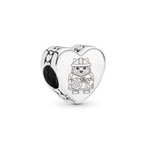 Pandora Moments Viking Heart hela, hopea, 792015C00_E046
